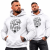 Bluza z kapturem  B-H-O CZARNY NAPIS